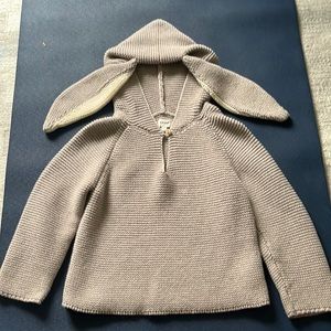 Like New Oeuf Rabbit Hoodie